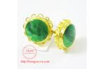 Hoa tai tourmaline