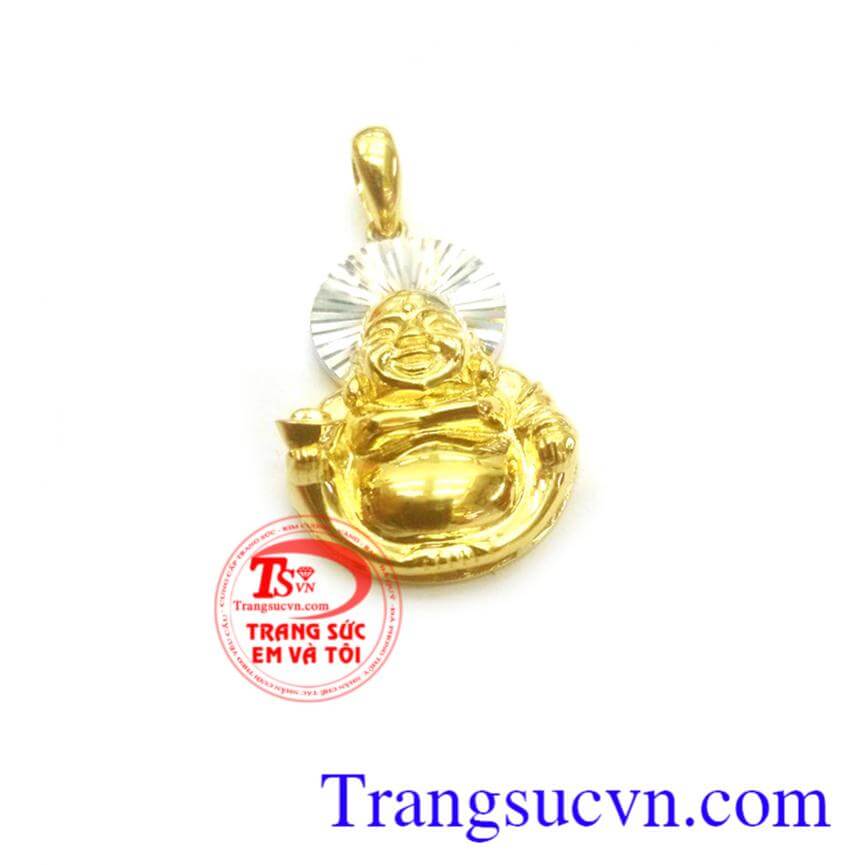 Mặt phật di lặc vàng