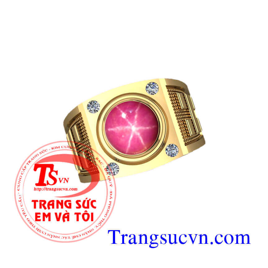 nhan-nam-menh-hoa-vang-18k-ruby-sao