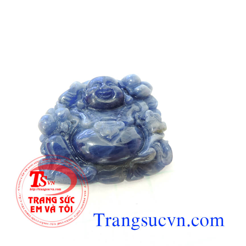 Hình ảnh: Phật di lặc sapphire, phạt di lac saphire, phật di lặc đá sapphire thiên nhiên, 