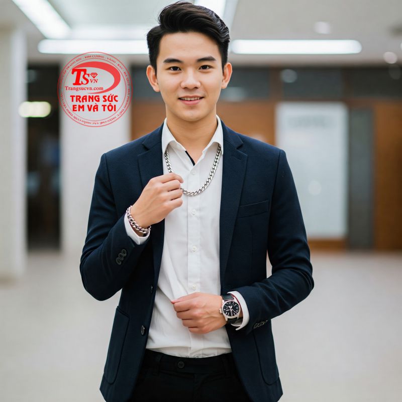 Dây chuyền Bạc EM VÀ TÔI