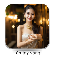 lắc tay nữ vàng