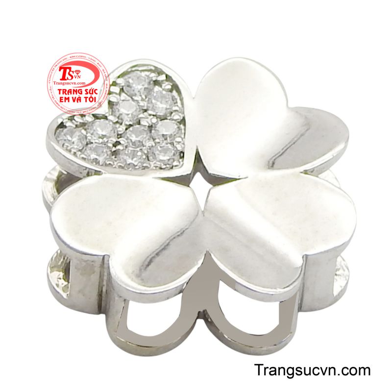 Mặt dây vàng trắng