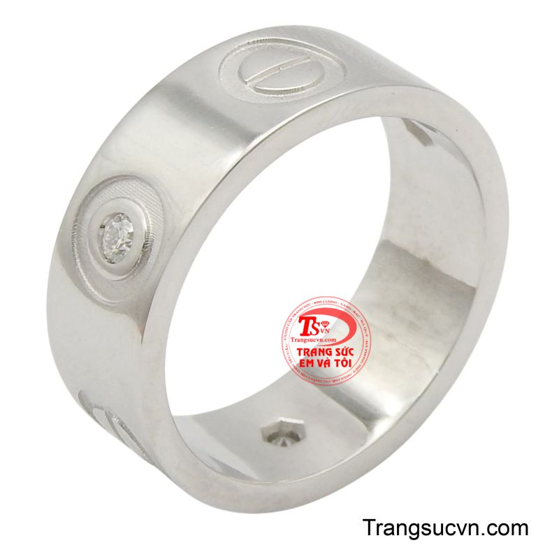 Nhẫn nam vàng 18k