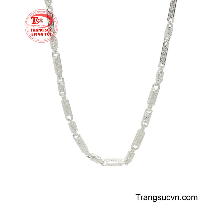 Dây chuyền bạc đẹp