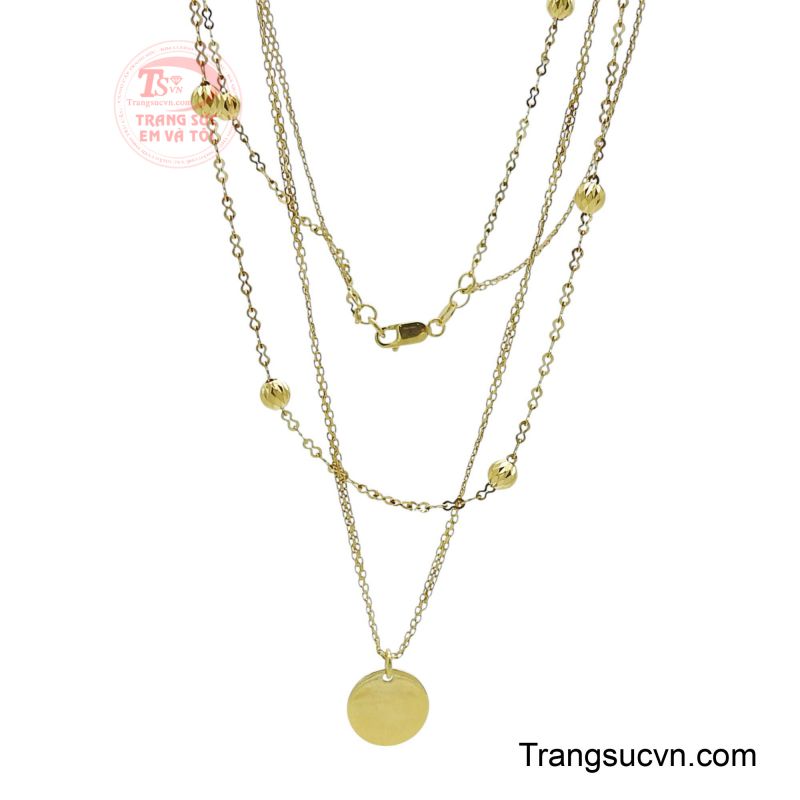 Dây chuyền vàng nữ