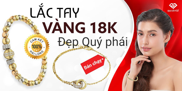 LẮC TAY VÀNG 18K m