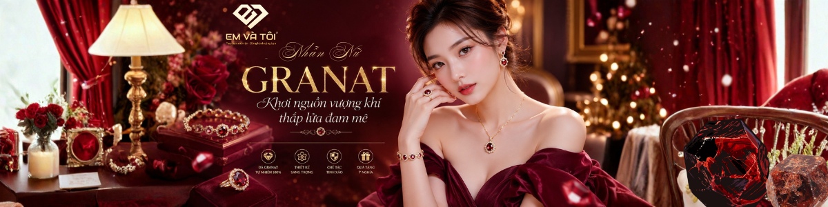 NHẪN NỮ GARNET