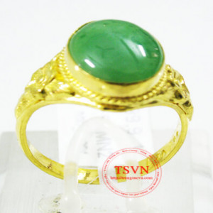 Mặt nhẫn đá quý ngọc cẩm thạch