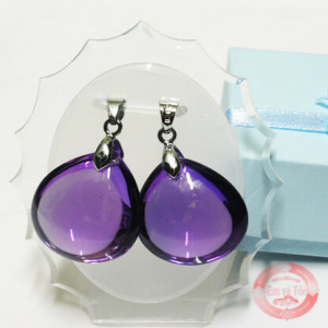 Đá Thạch anh tim mặt dây