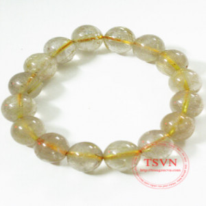 Chuỗi hạt đá thạch anh tóc