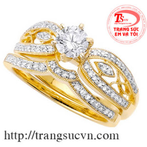 NHẪN CƯỚI KIM CƯƠNG THIÊN NHIÊN