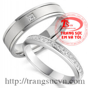 NHẪN CƯỚI MÀU TRẮNG