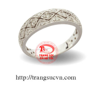 Nhẫn bạc mạ vàng tay