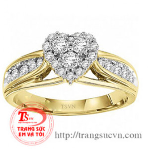 Nhẫn nữ kim cương