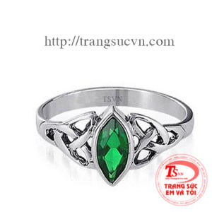 Nhẫn đá xanh
