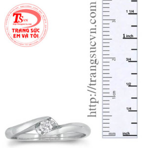 Nhẫn 1 viên kim cương