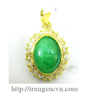 Mặt dây ngọc miến điện thiên nhiên