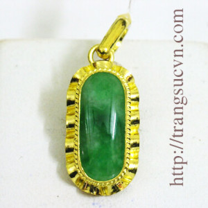 Mặt dây ngọc cẩm thạch - thiên nhiên - miến điện