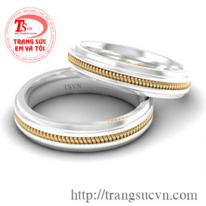 ĐÔI NHẪN CƯỚI ĐƠN GIẢN