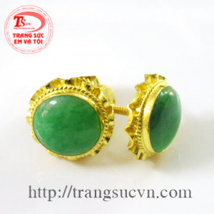 Hoa tai ngọc cẩm thạch