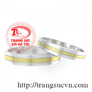 Nhẫn cưới trơn đẹp