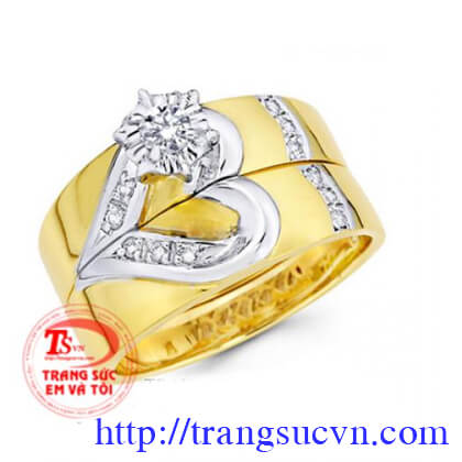 cặp nhẫn cưới	