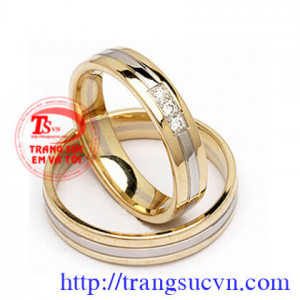 Đôi nhẫn cưới năm 2012