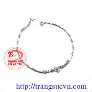 lắc tay nữ bạc