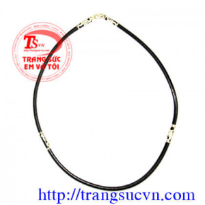 Dây da dát bạc