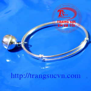 Lắc chân trẻ em 1 chuông