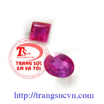 Ruby vuông nhỏ 3,8mm