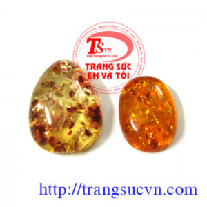 Amber mặt dây