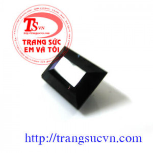 Saphire mặt nhẫn thiên nhiên