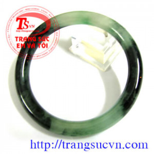 Vòng ngọc cẩm thạch xanh xám