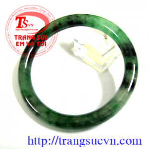 Vòng ngọc cẩm thạch xanh xám