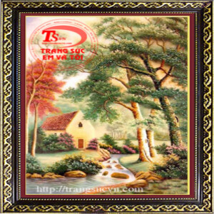 Cảnh suối ven rừng