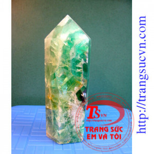 Tinh Thể xanh - trụ fluorit