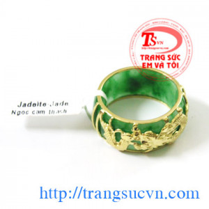 Nhẫn ngọc rồng vàng