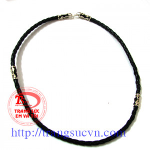 Dây da dát bạc