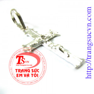 Mặt thánh giá bac 925