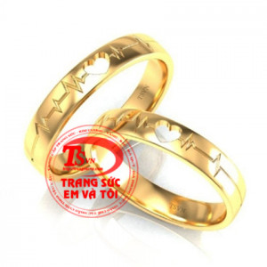 Nhẫn cưới nhịp tim