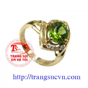 Nhẫn nữ peridot