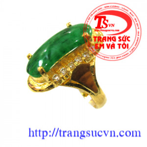 Nhẫn ngọc yên ngựa