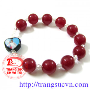 Chuỗi Mân côi đá Canxidon