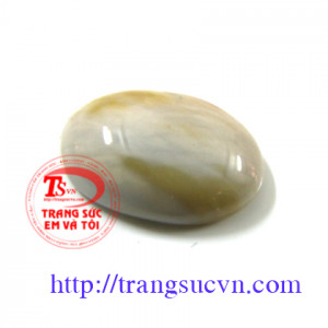 Mặt đá canxedon màu trắng đục