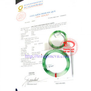 Vòng Cẩm Thạch vân lý Nước A