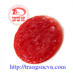 Mặt ngọc rồng Đỏ hộ mệnh mệnh Hỏa