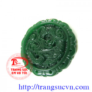 Mặt ngọc bội Rồng Xanh