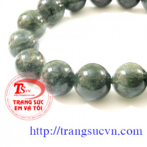 Chuỗi Thạch Anh Tóc Xanh 10 ly